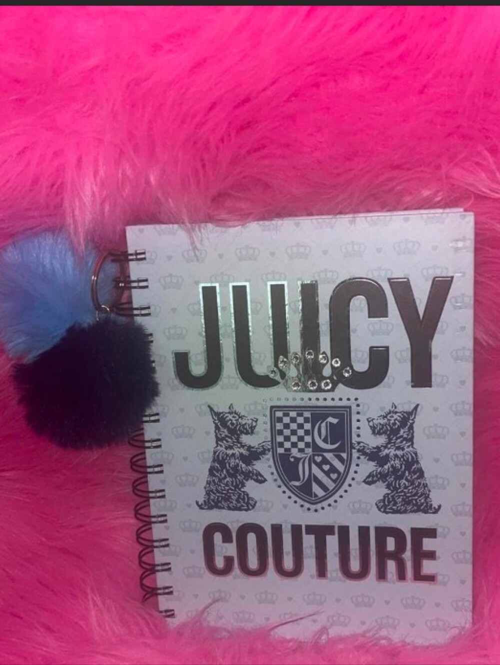 Juicy Couture  Blue Noet Book